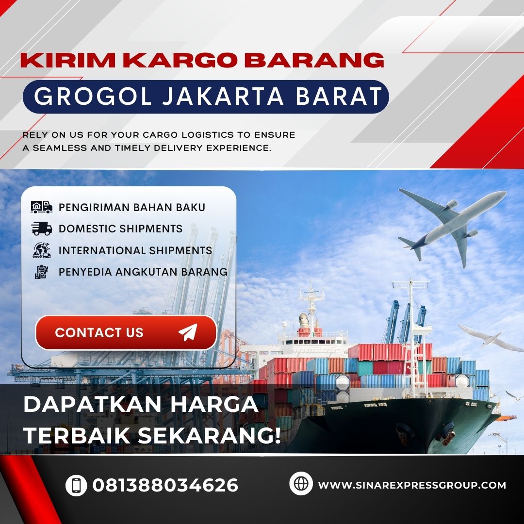 Kirim Kargo Barang Grogol Jakarta Barat