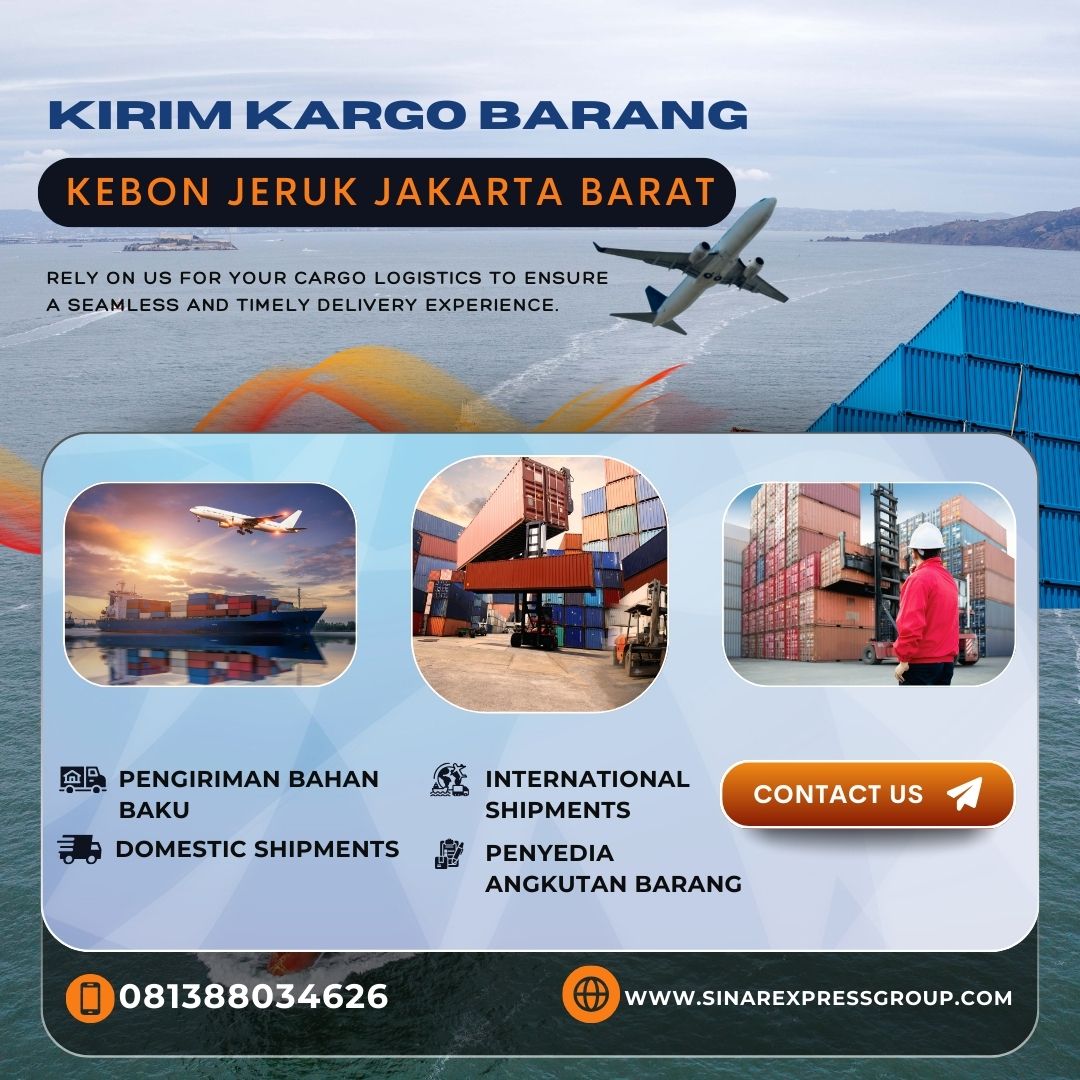 Kirim Kargo Barang Kebon Jeruk Jakarta Barat