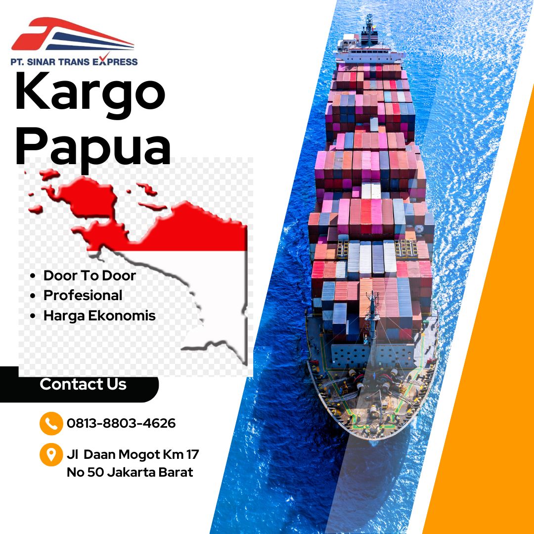 Jasa Kargo Tujuan Papua Murah